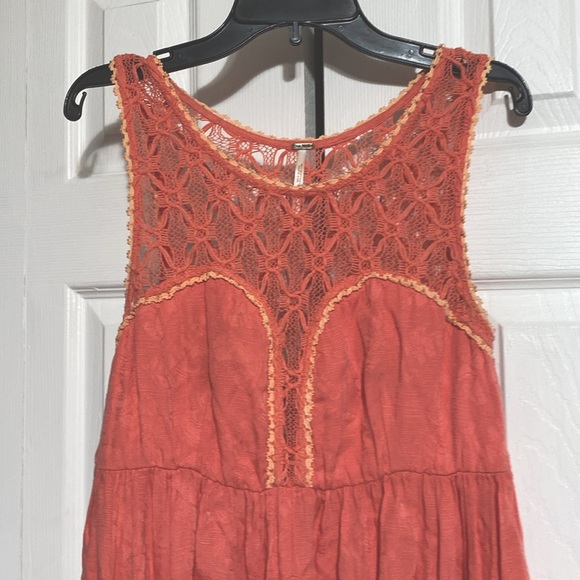 Free People Orange Swim Coverup - Picture 3 of 15
